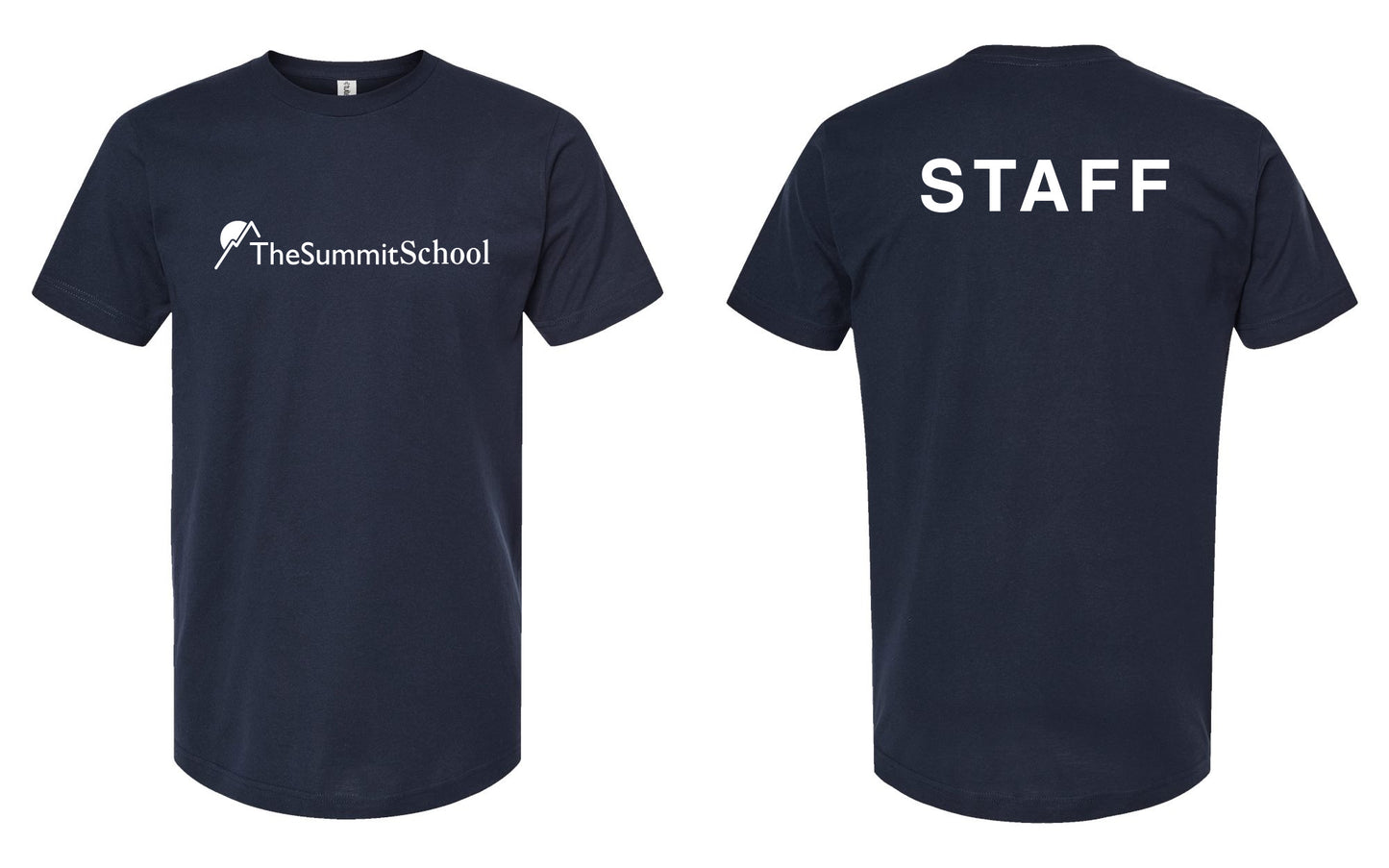 The Summit School Staff Unisex Fine Jersey T-Shirt - 202