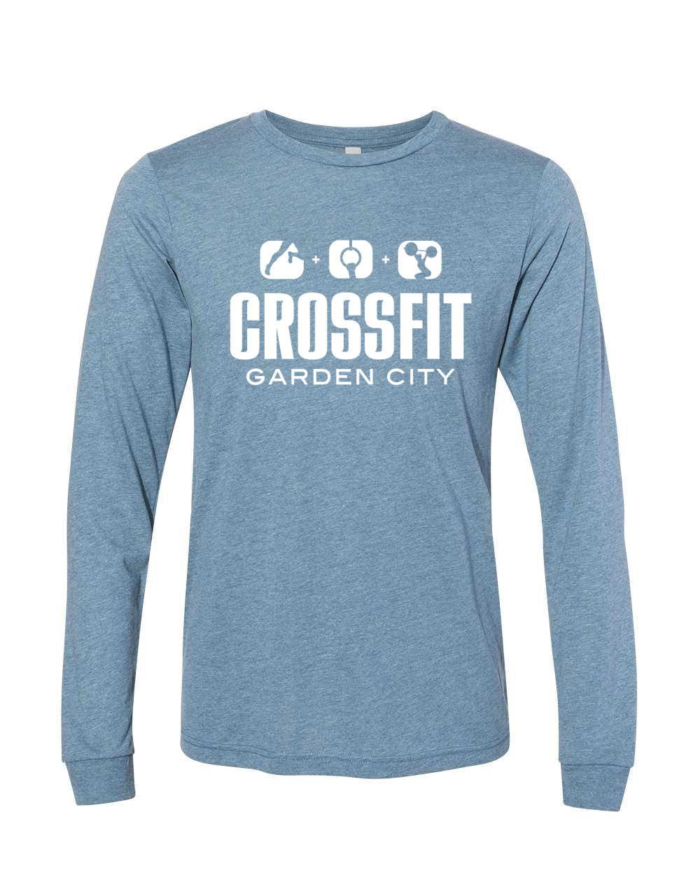 CrossFit Garden City Unisex Triblend Long Sleeve Tee - 3513