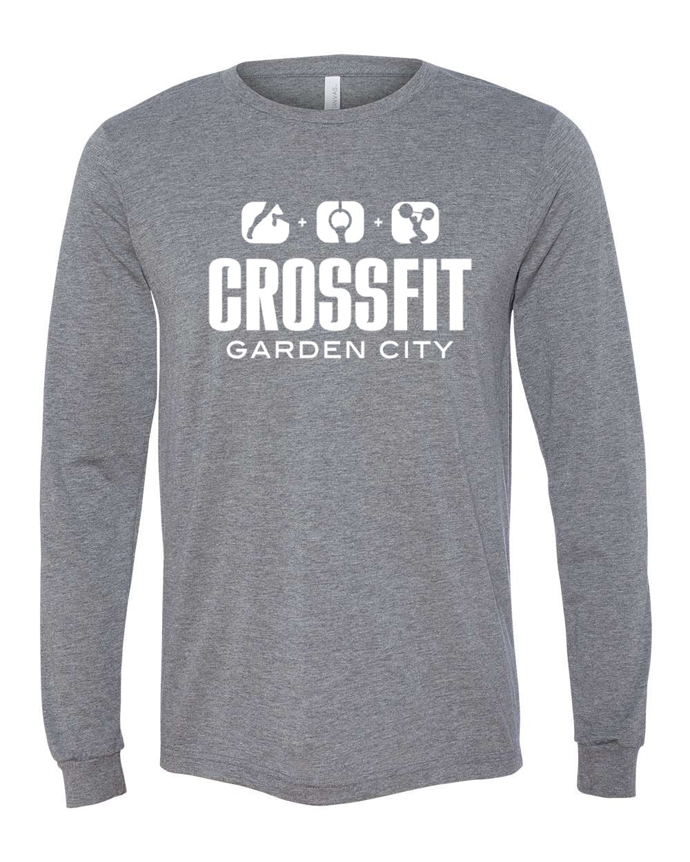 CrossFit Garden City Unisex Triblend Long Sleeve Tee - 3513
