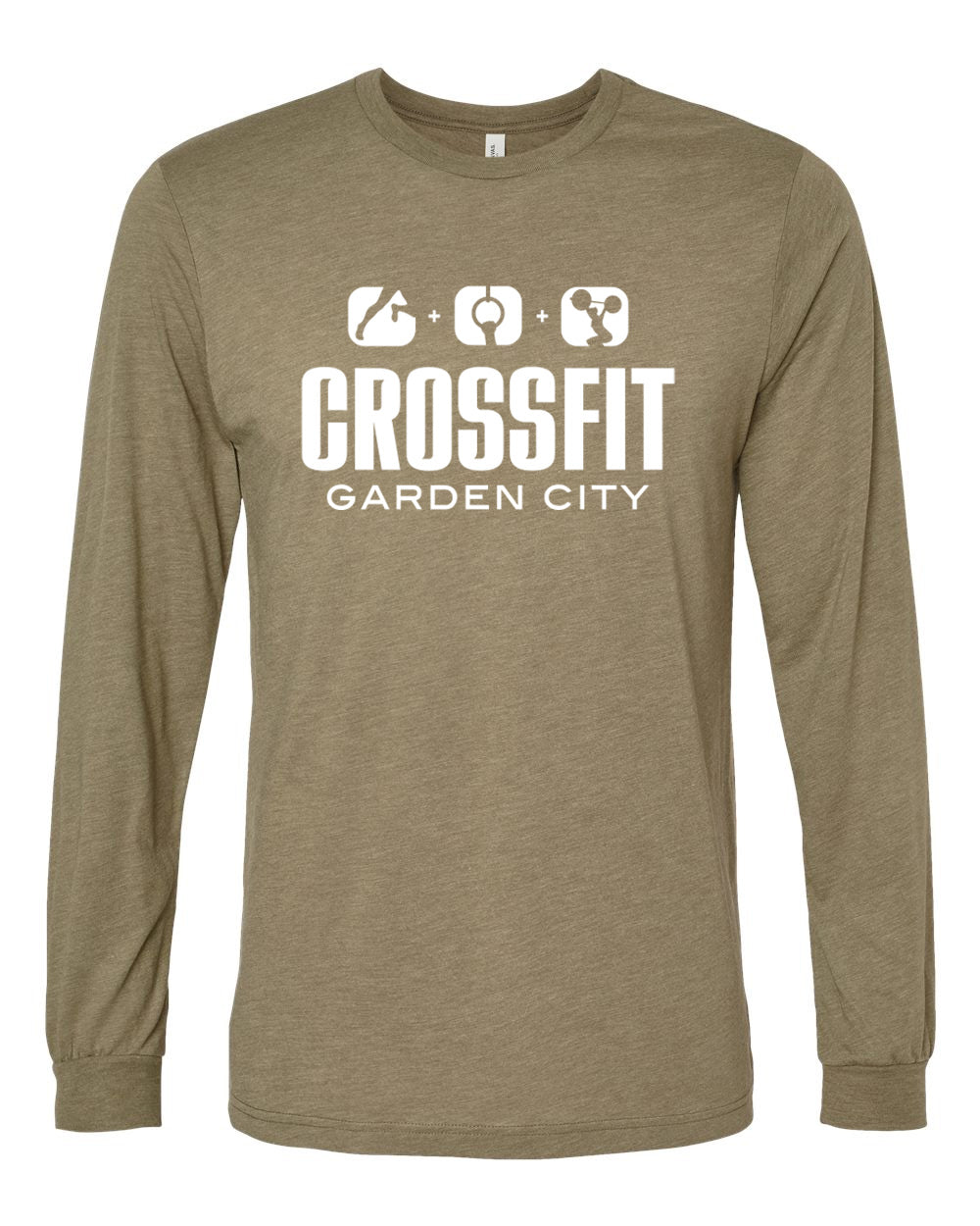 CrossFit Garden City Unisex Triblend Long Sleeve Tee - 3513