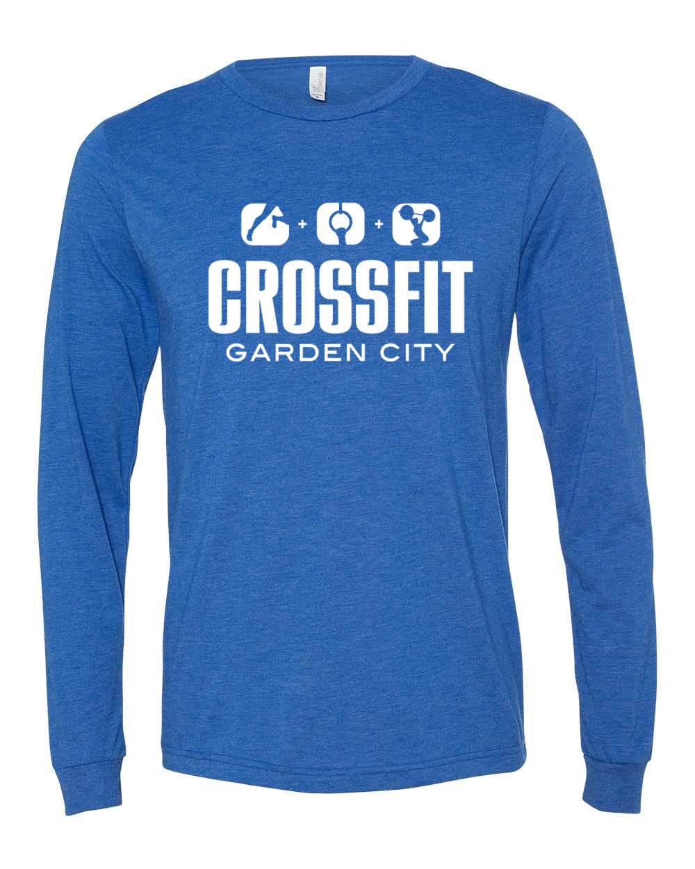 CrossFit Garden City Unisex Triblend Long Sleeve Tee - 3513