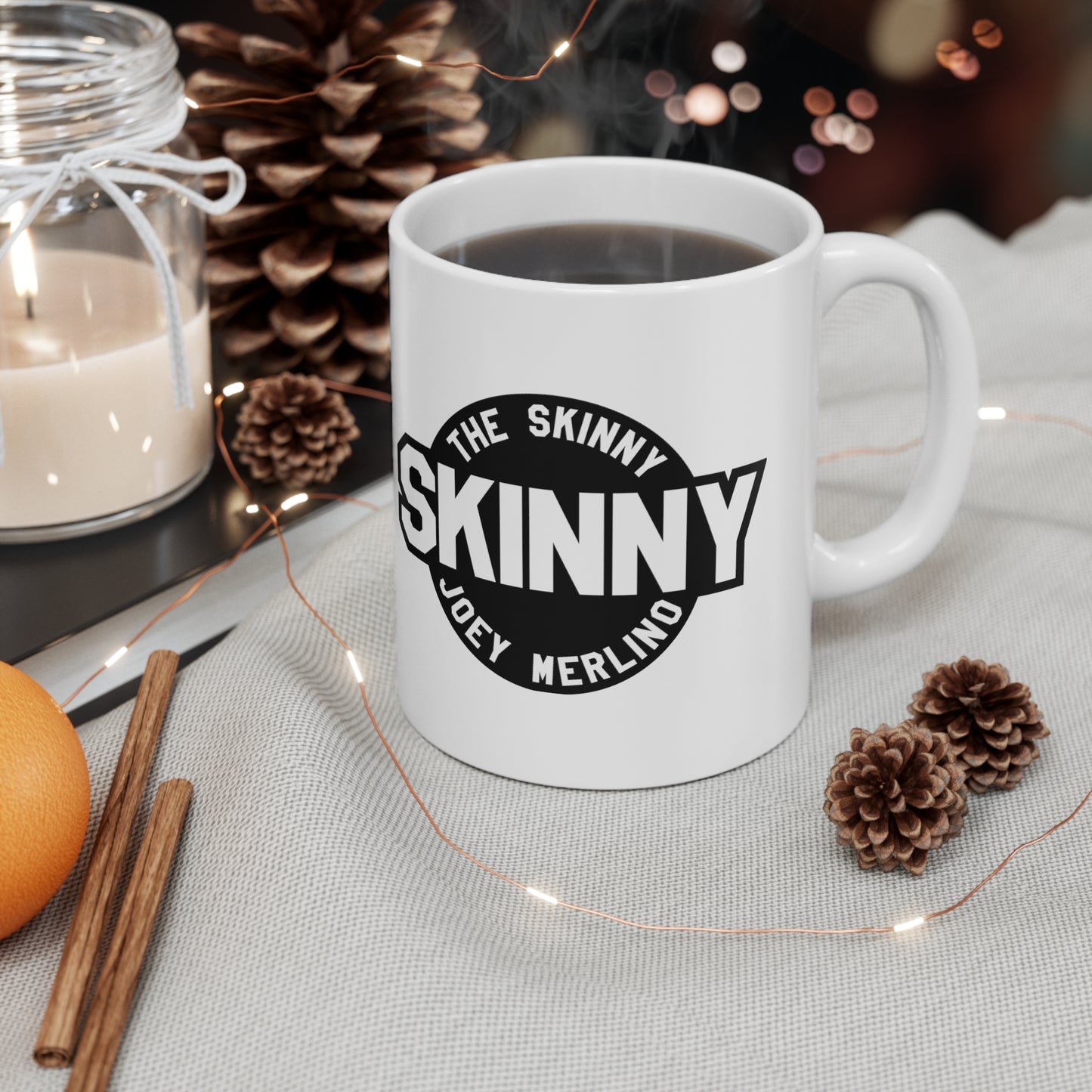 The Skinny Patch Logo Ceramic Mug 11oz