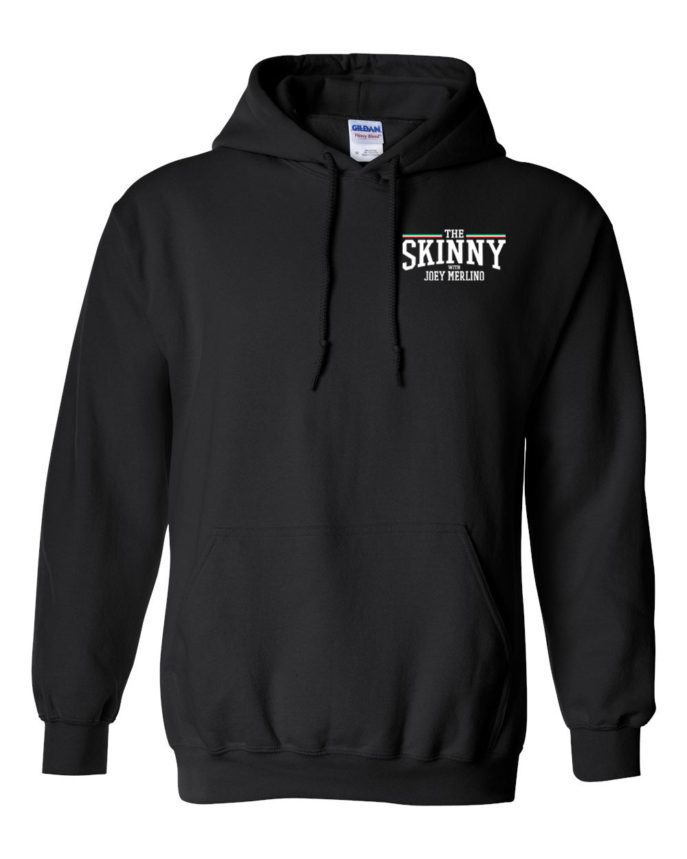 The Skinny Italian Flag Logo Left Chest Print