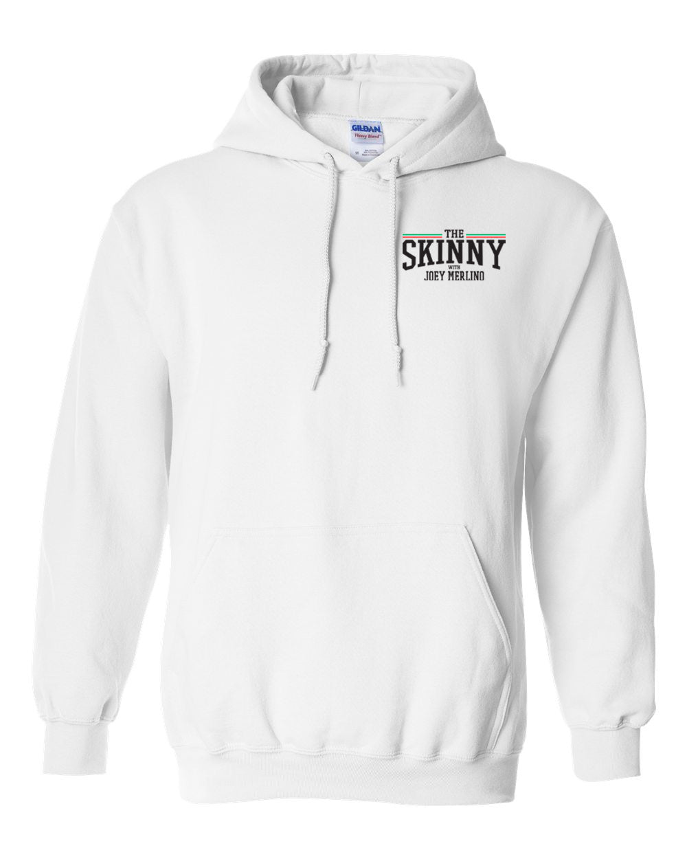 The Skinny Italian Flag Logo Left Chest Print