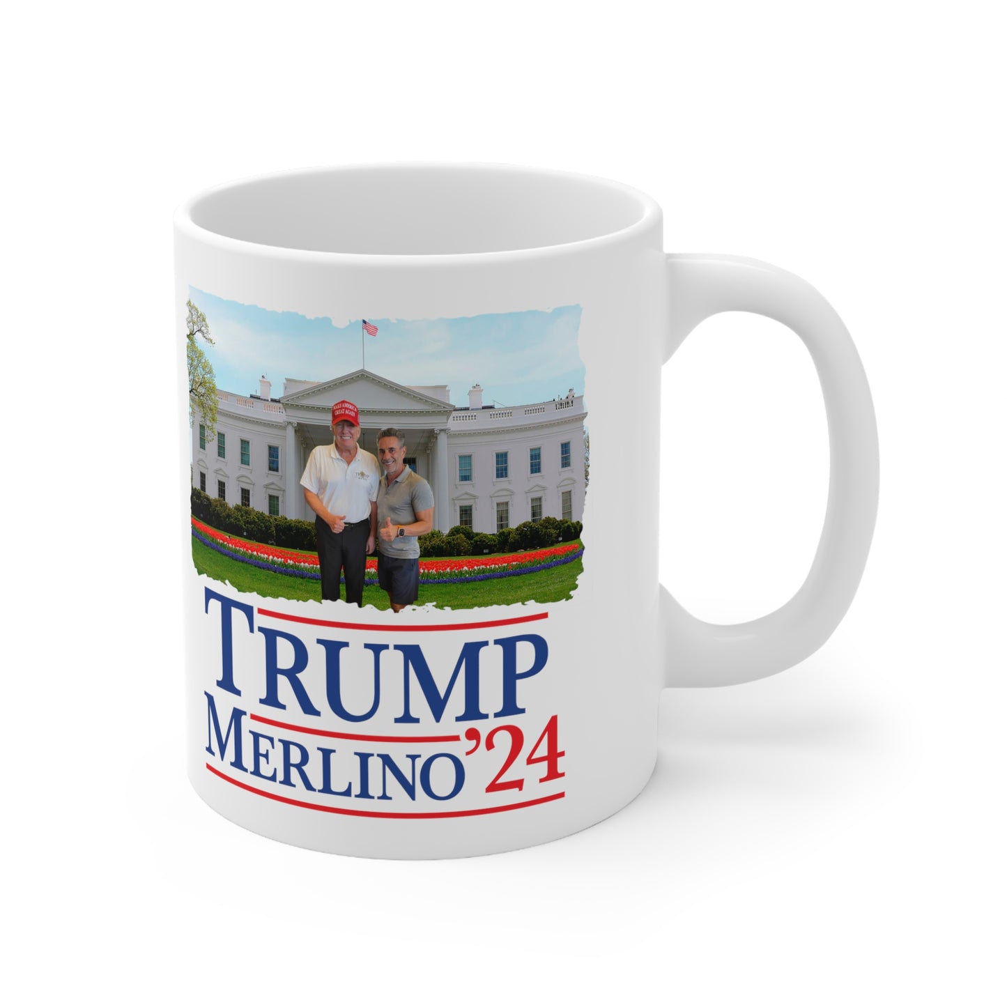 The Skinny Trump Merlino '24 Ceramic Mug 11oz