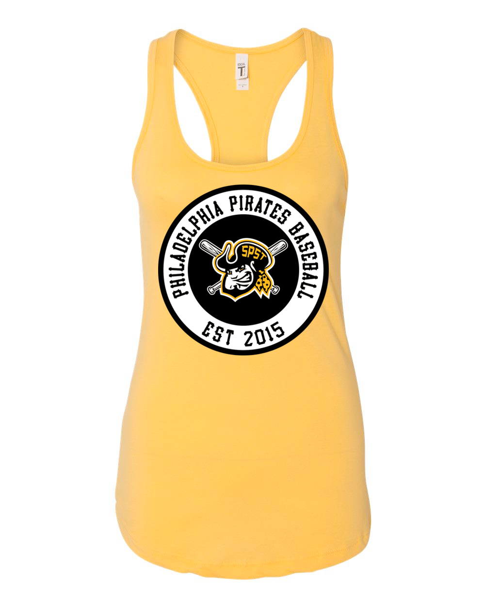 SPST Pirate Logo Women's Ideal Racerback Tank - 1533