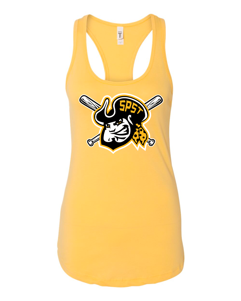SPST Pirate Logo Women's Ideal Racerback Tank - 1533