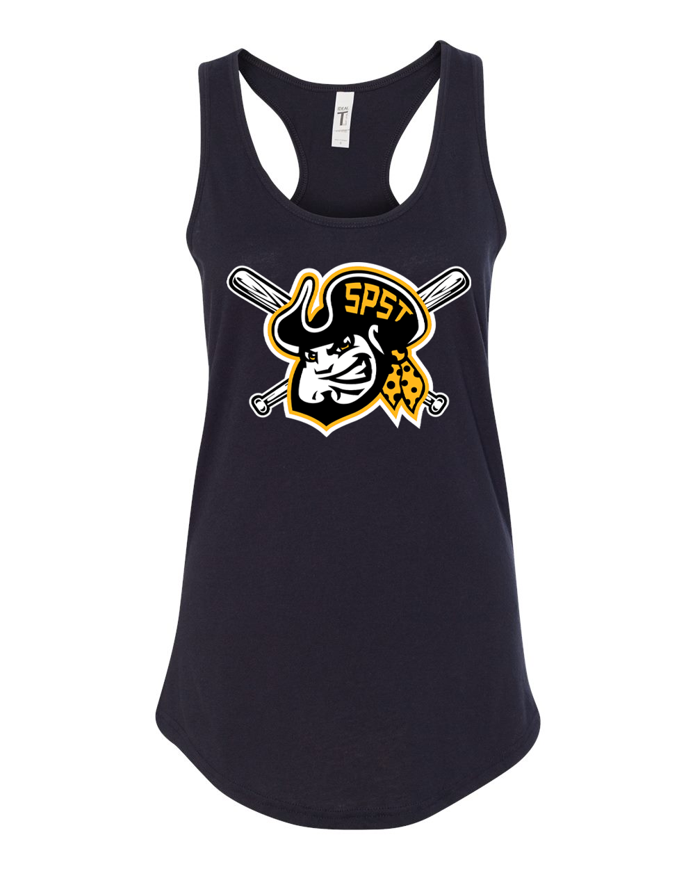 SPST Pirate Logo Women's Ideal Racerback Tank - 1533