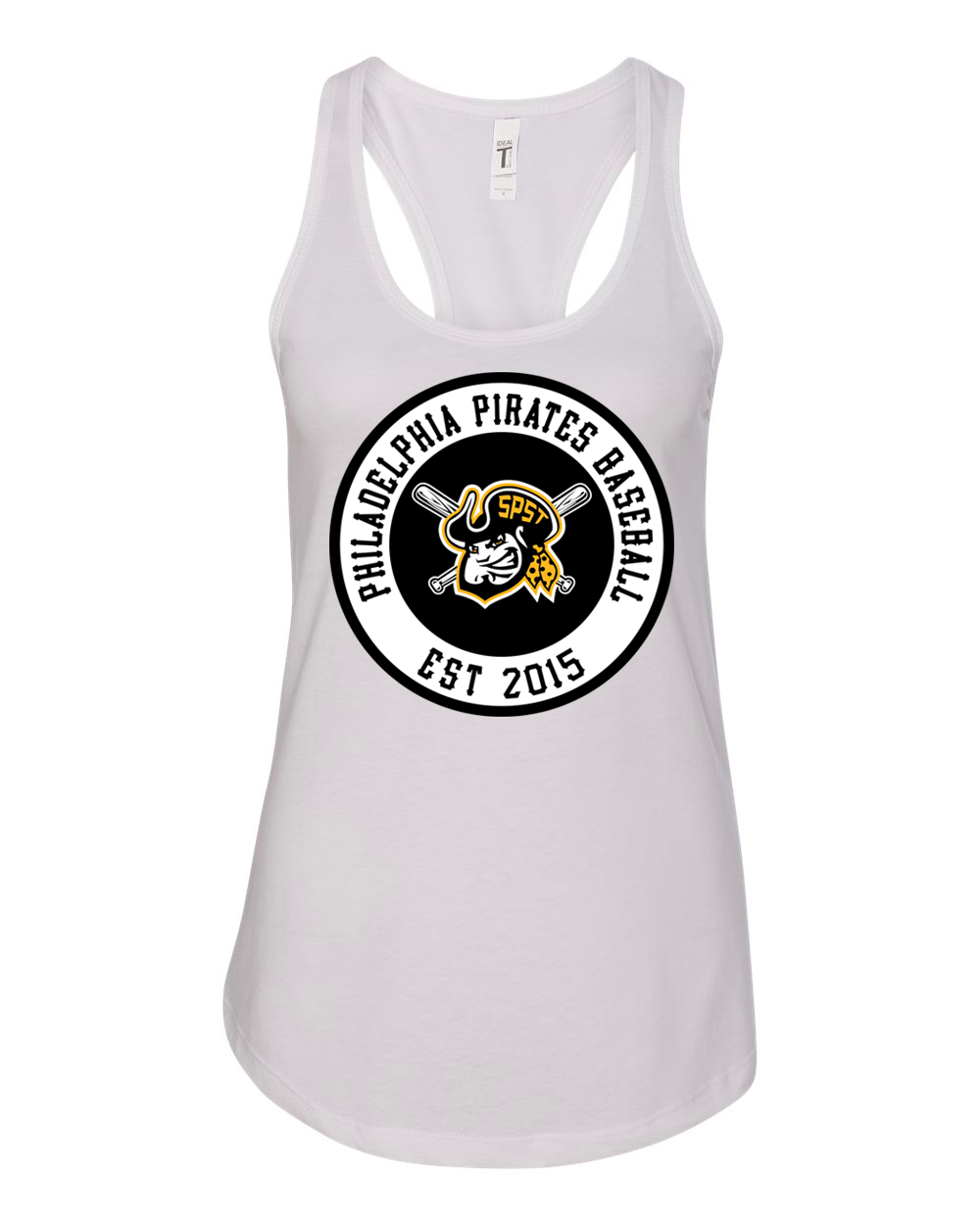 SPST Pirate Logo Women's Ideal Racerback Tank - 1533