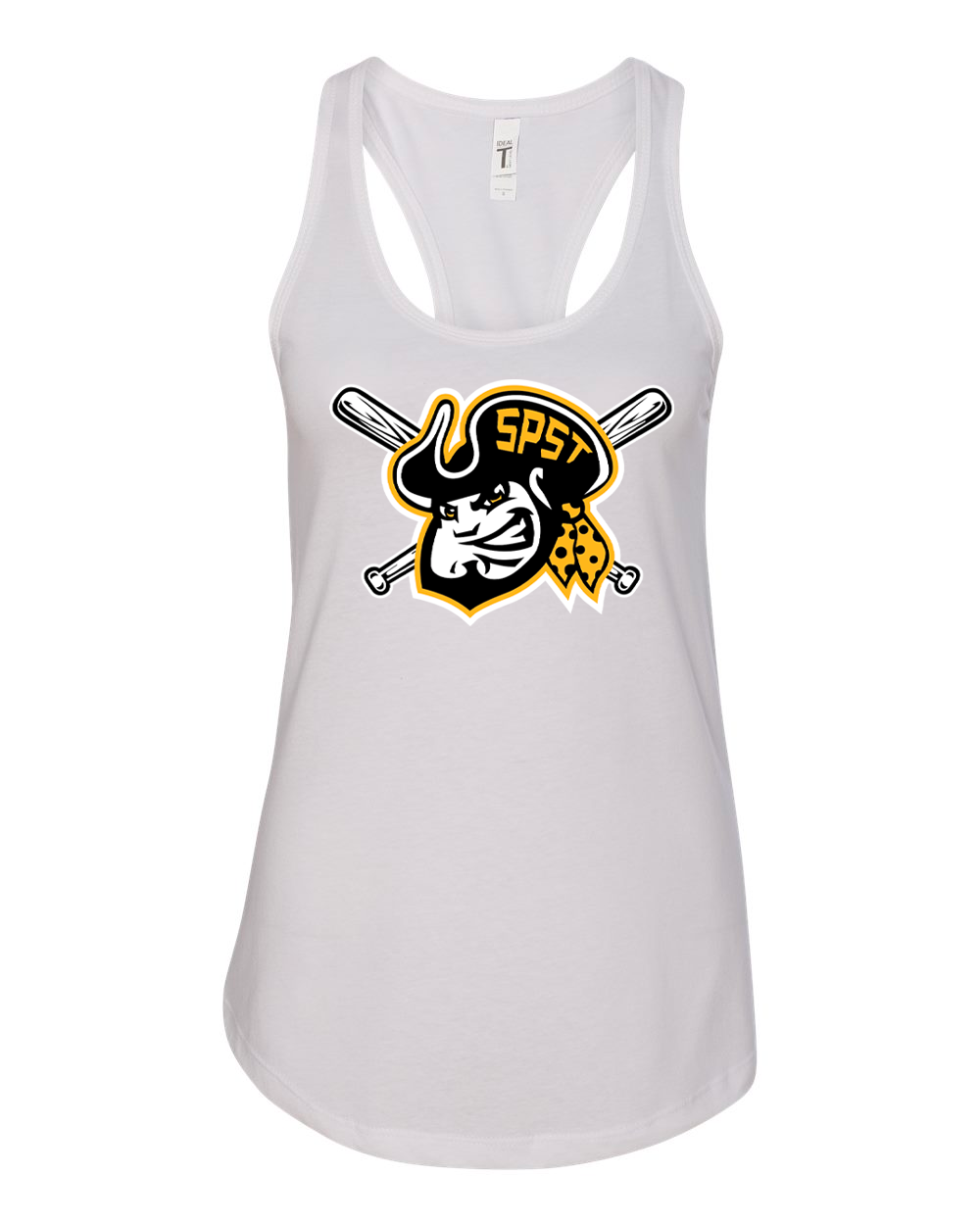 SPST Pirate Logo Women's Ideal Racerback Tank - 1533
