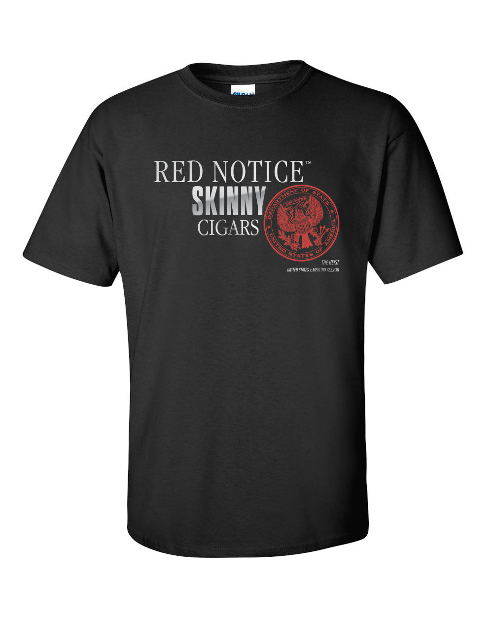 The Skinny Red Notice Skinny Cigars T-Shirt