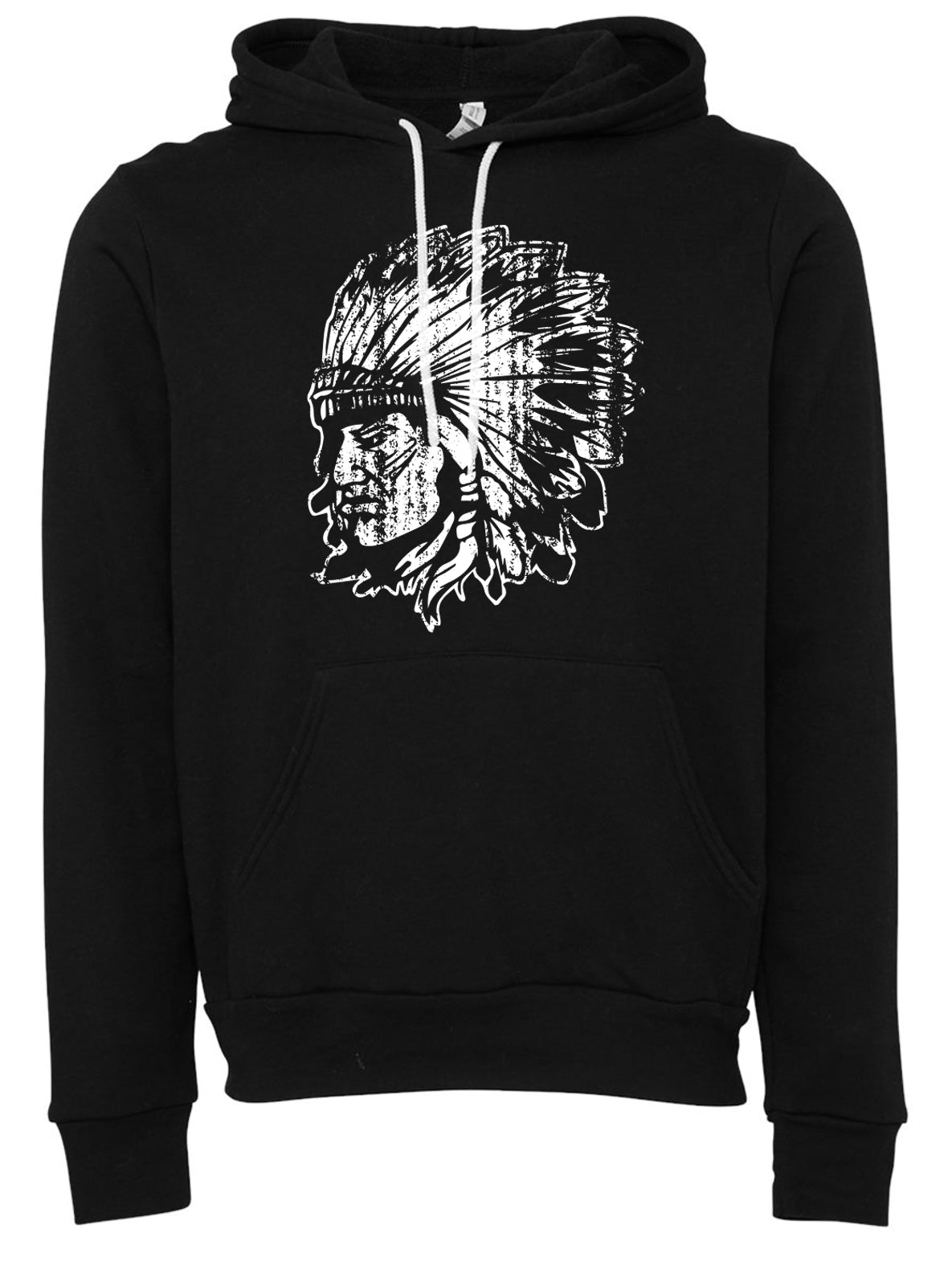 Adult Unisex Bellmore Braves Indian Head Hoodies