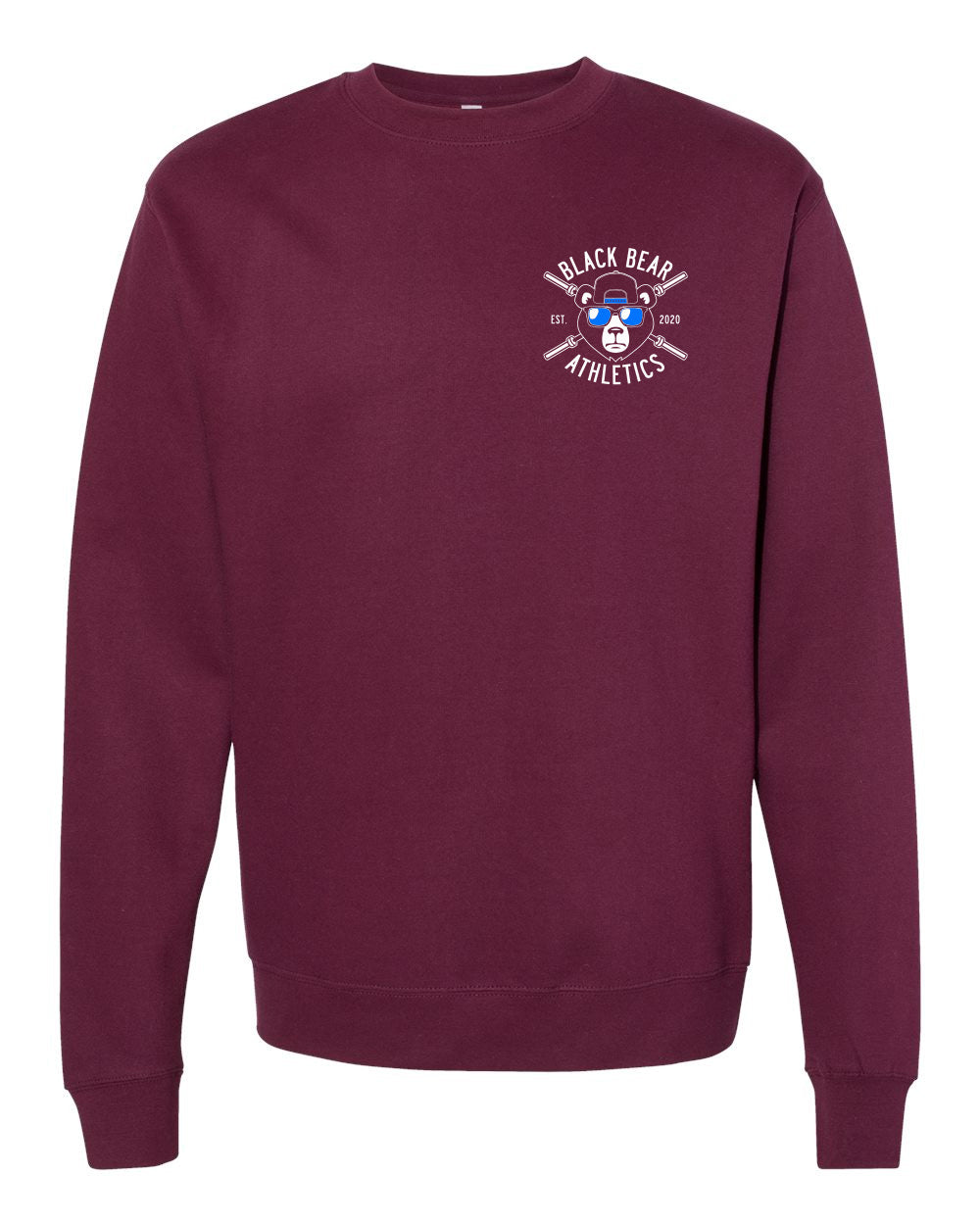Black Bear Athletics - OG Logo Left Chest Crew Neck Sweatshirt SS3000