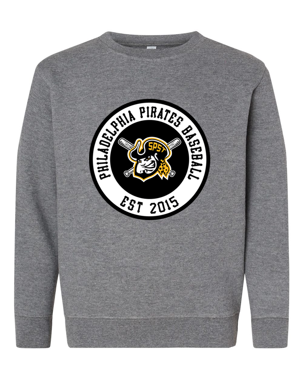 SPST Pirate Youth Elevated Fleece Crewneck Sweatshirt - 2225