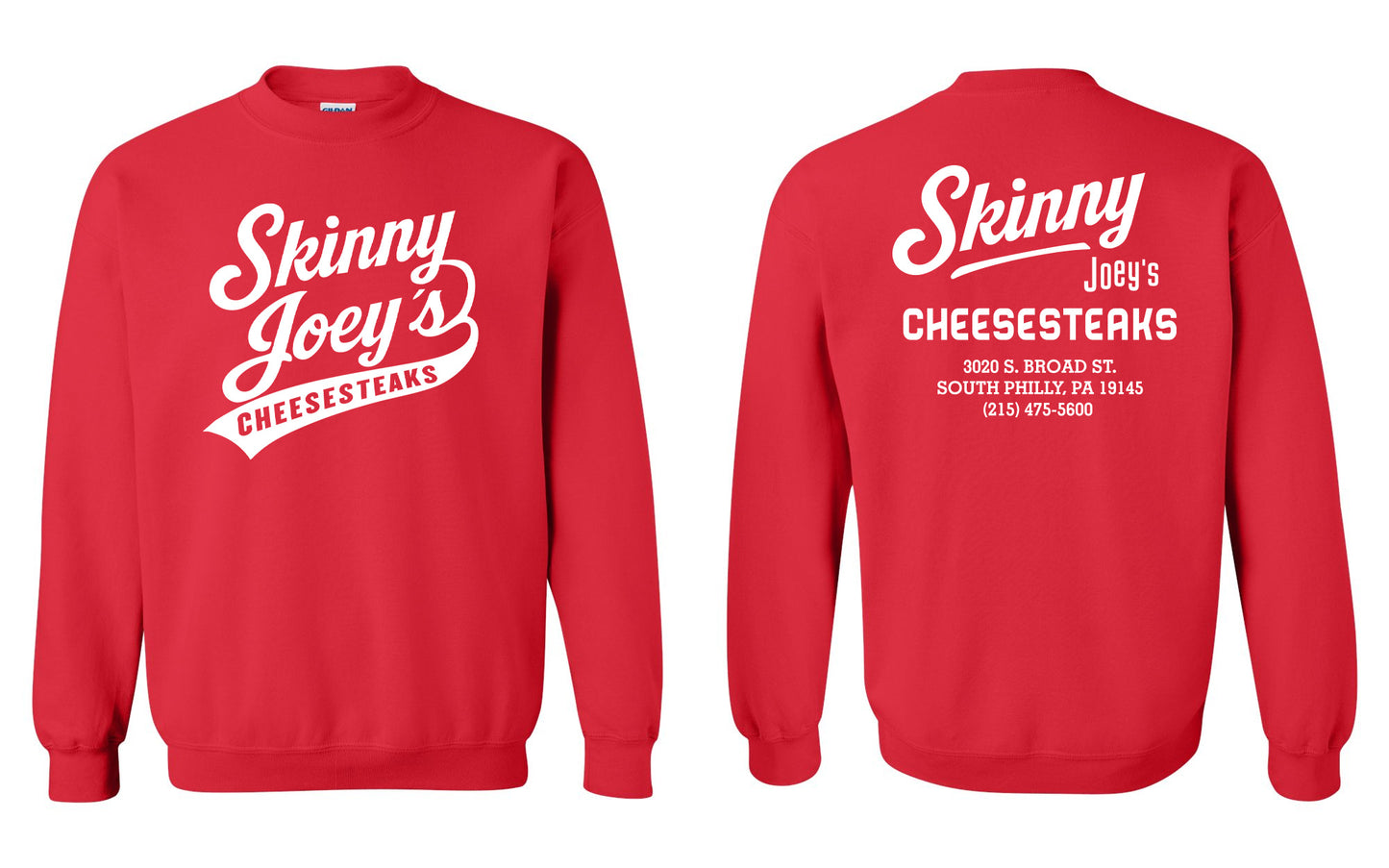 Skinny Joey's Cheesesteaks Philly Baseball Clothing