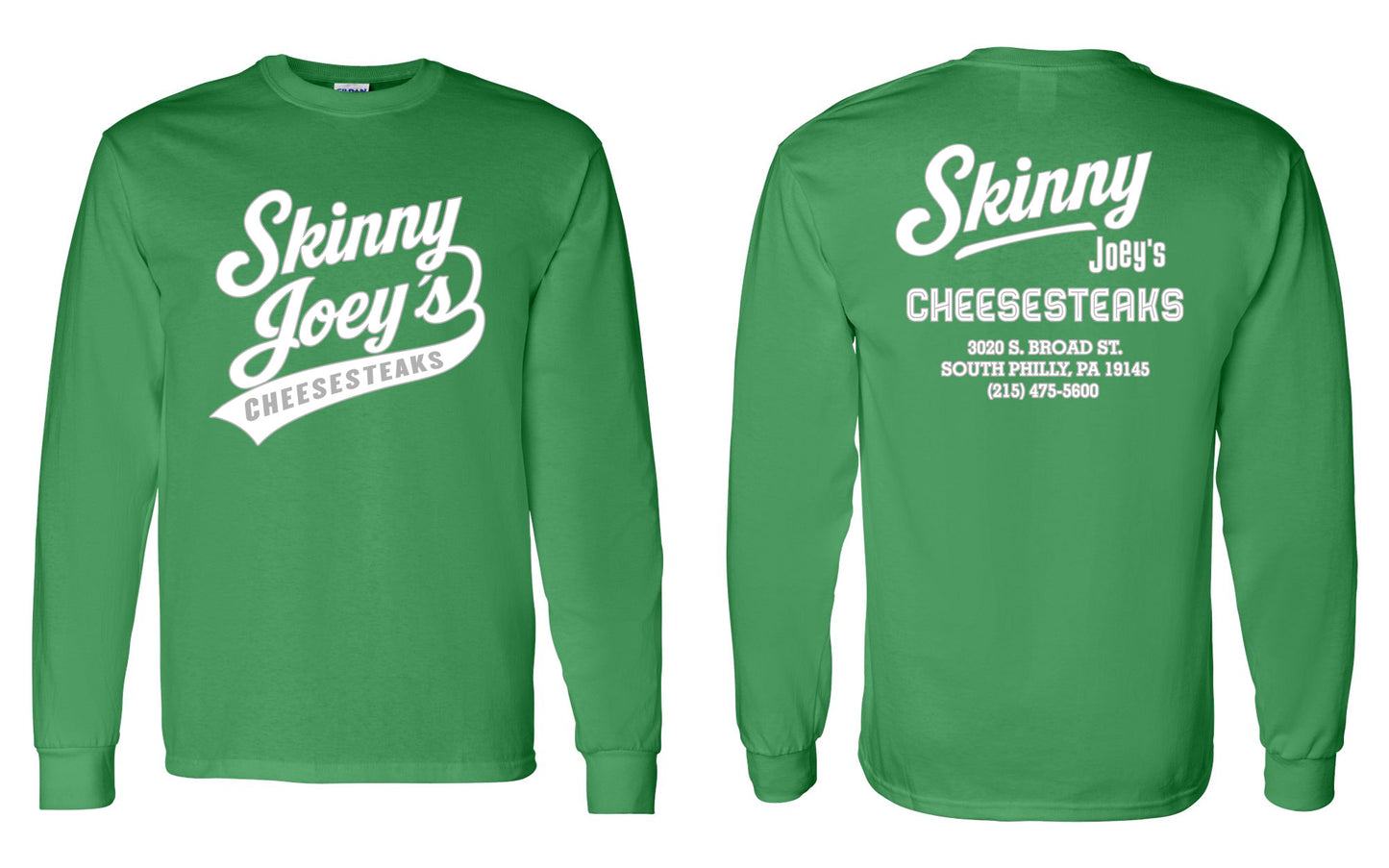 Skinny Joey's Cheesesteaks Philly Football Clothing