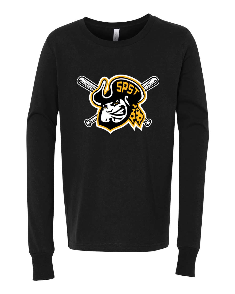SPST Pirate Youth Jersey Long Sleeve Tee - 3501Y