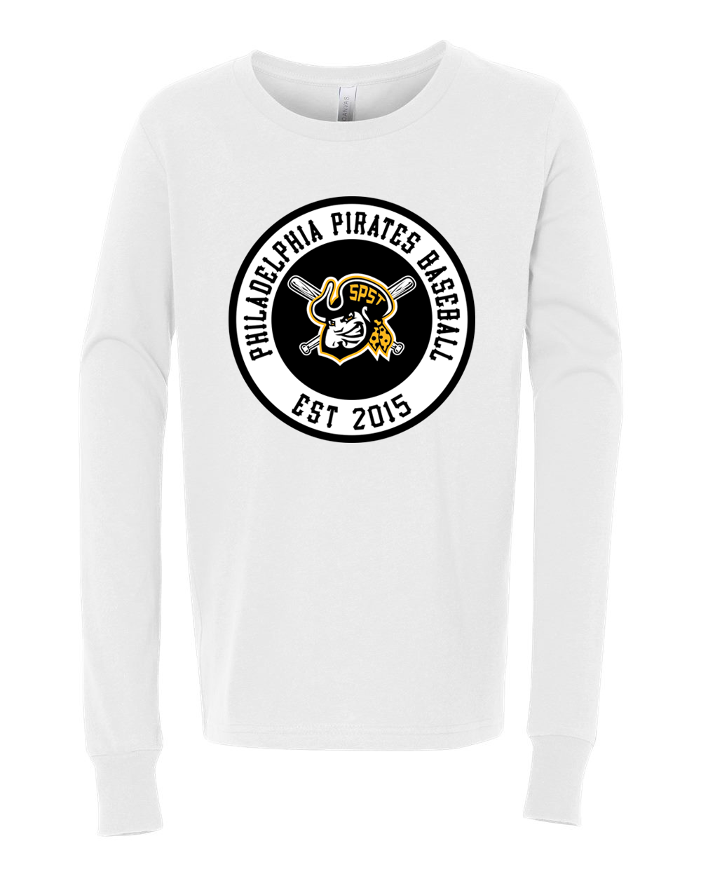 SPST Pirate Youth Jersey Long Sleeve Tee - 3501Y