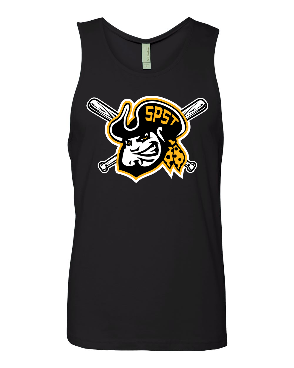 SPST Pirate Logo Cotton Muscle Tank - 3633