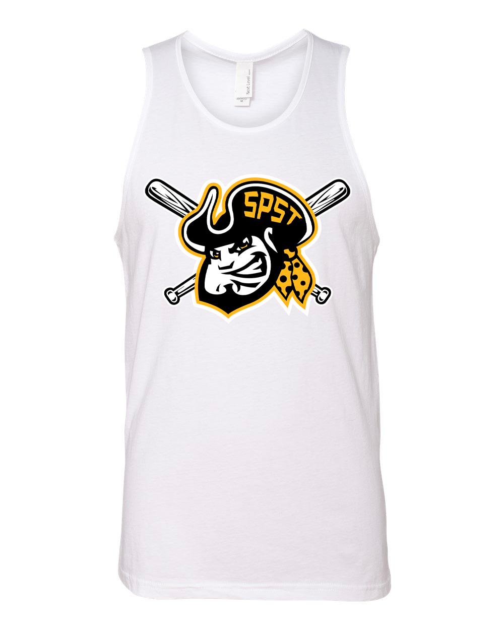 SPST Pirate Logo Cotton Muscle Tank - 3633