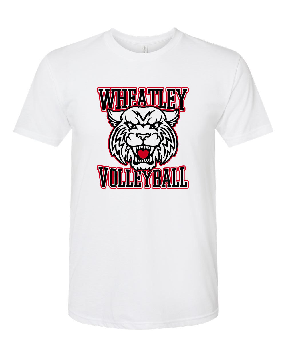Wheatley Volleyball 6010 Triblend T-Shirt - White