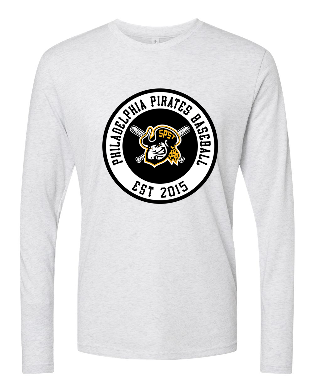 SPST Pirate Triblend Long Sleeve T-Shirt - 6071