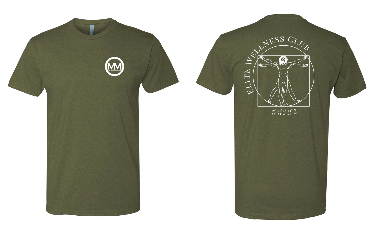 The Merkaba Method Unisex Tee 6210 Military Green