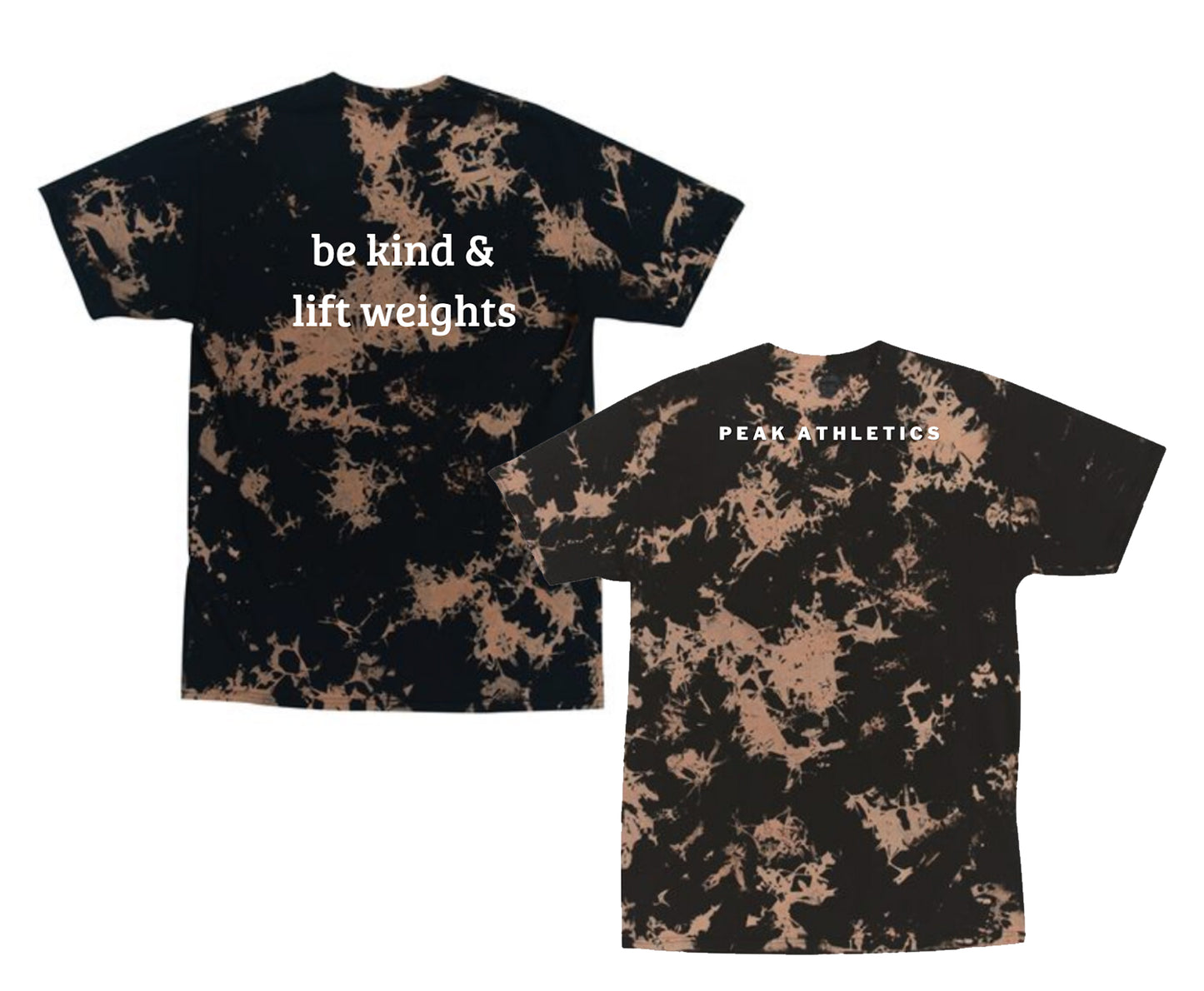 Peak 180 Be Kind Bleach Wash T-Shirt - 200BW