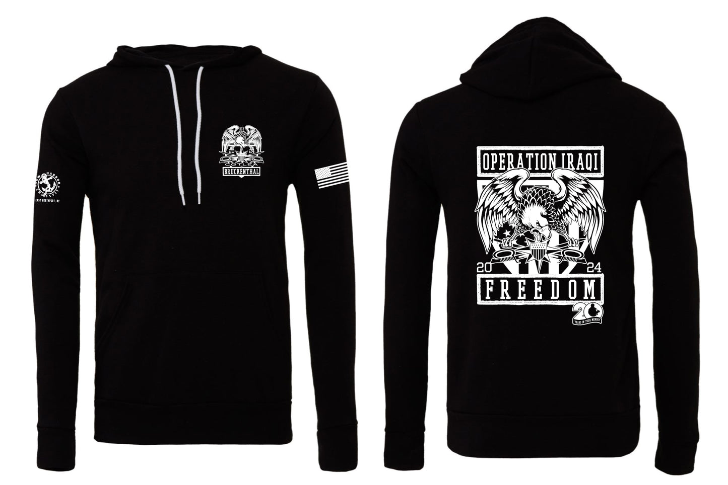 Nate Bruck Iraqi Freedom Hood 3719 Black