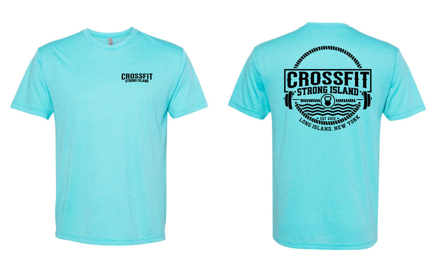 CrossFit Strong Island Nautical Design T-Shirt 6010
