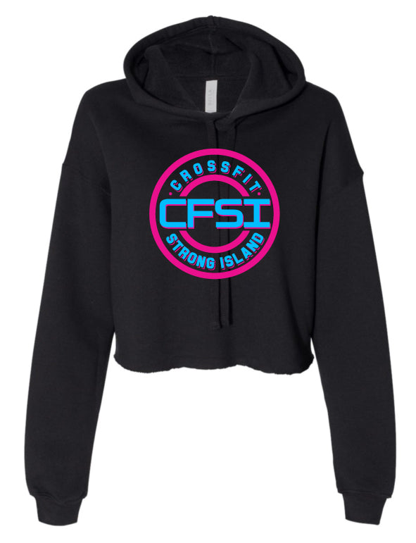 CrossFit Strong Island Miami Cropped Ladies Hood 7502