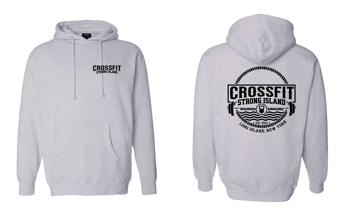 CrossFit Strong Island Nautical Design Unisex Midweight Hood SS4500