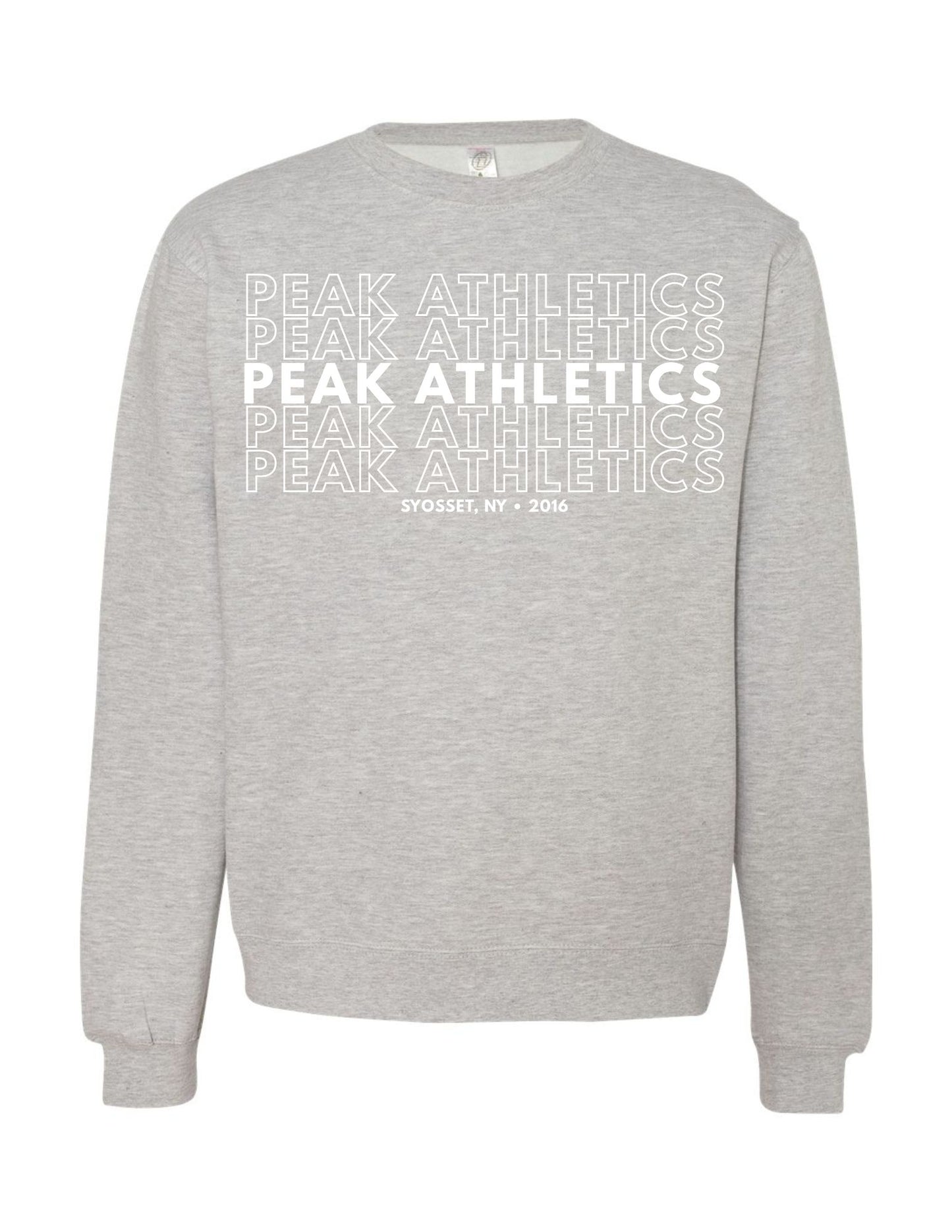 Peak 180 Caps Lock Unisex Midweight Crewneck Sweatshirt - SS3000