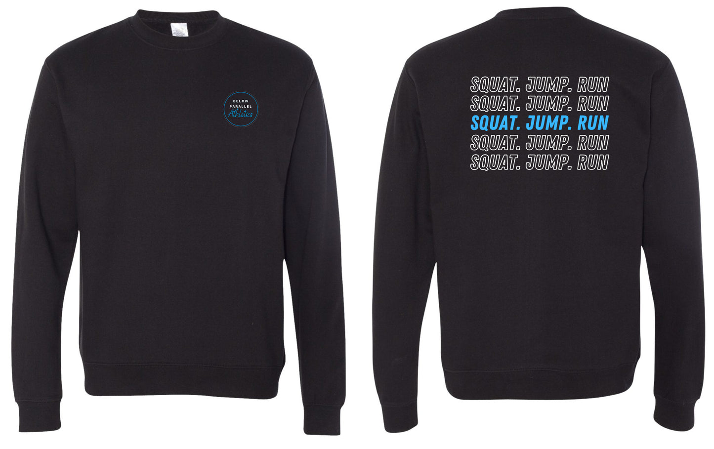Below Parallel Crew Neck Sweatshirt