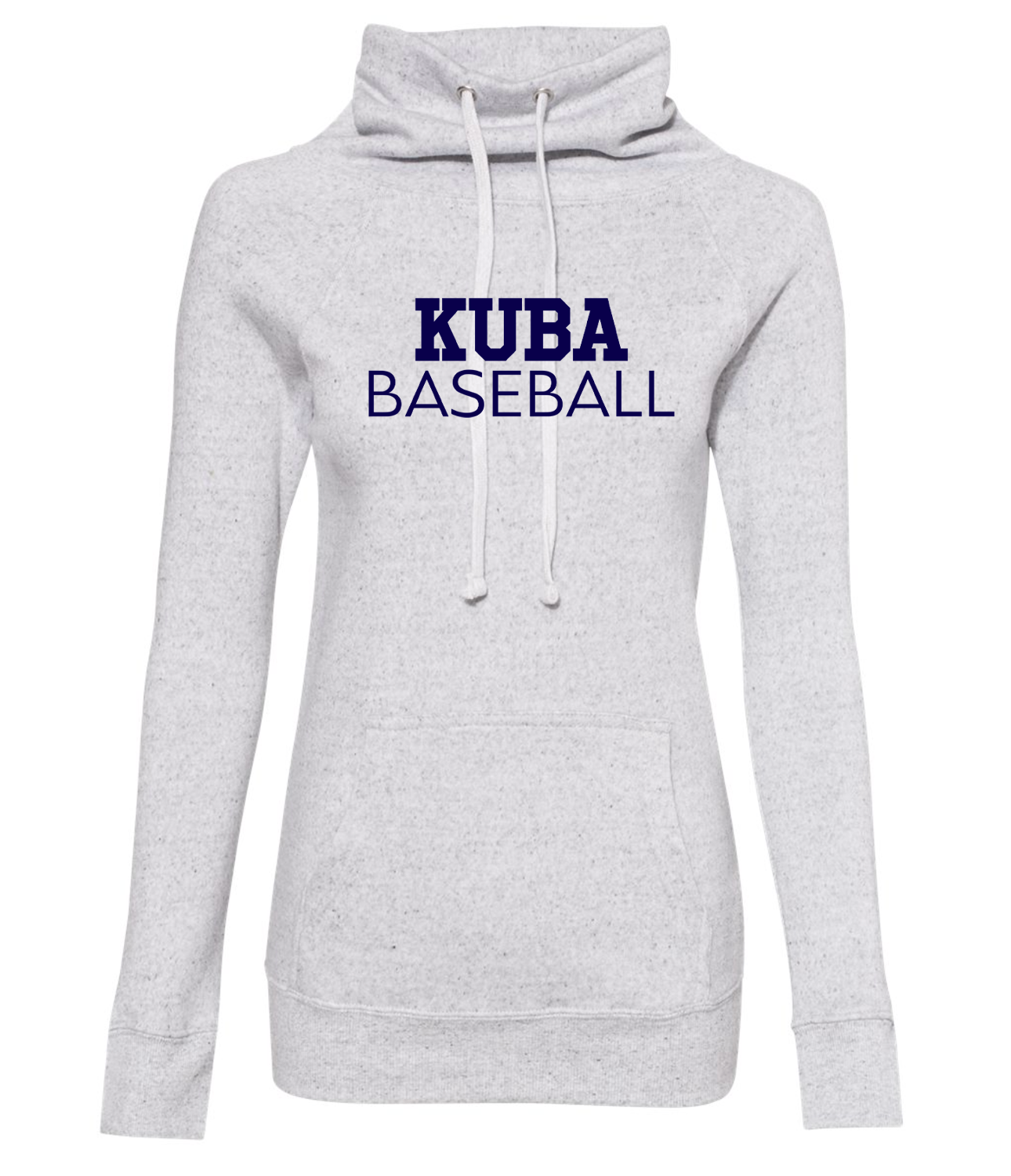 Adult KUBA Baseball Ladies Cowl Neck Hood