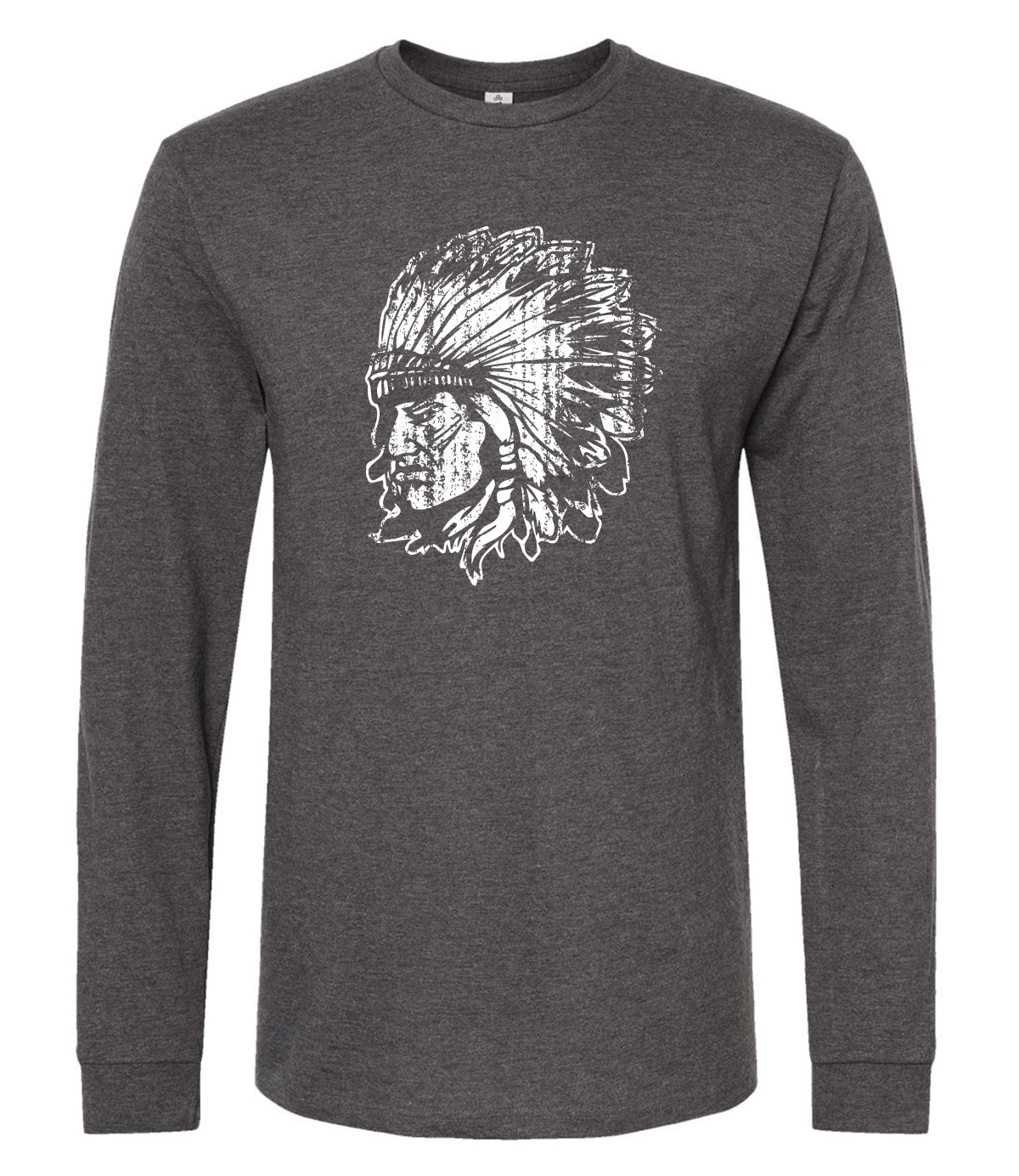 Adult Bellmore Braves Indian Head Long Sleeve Tees