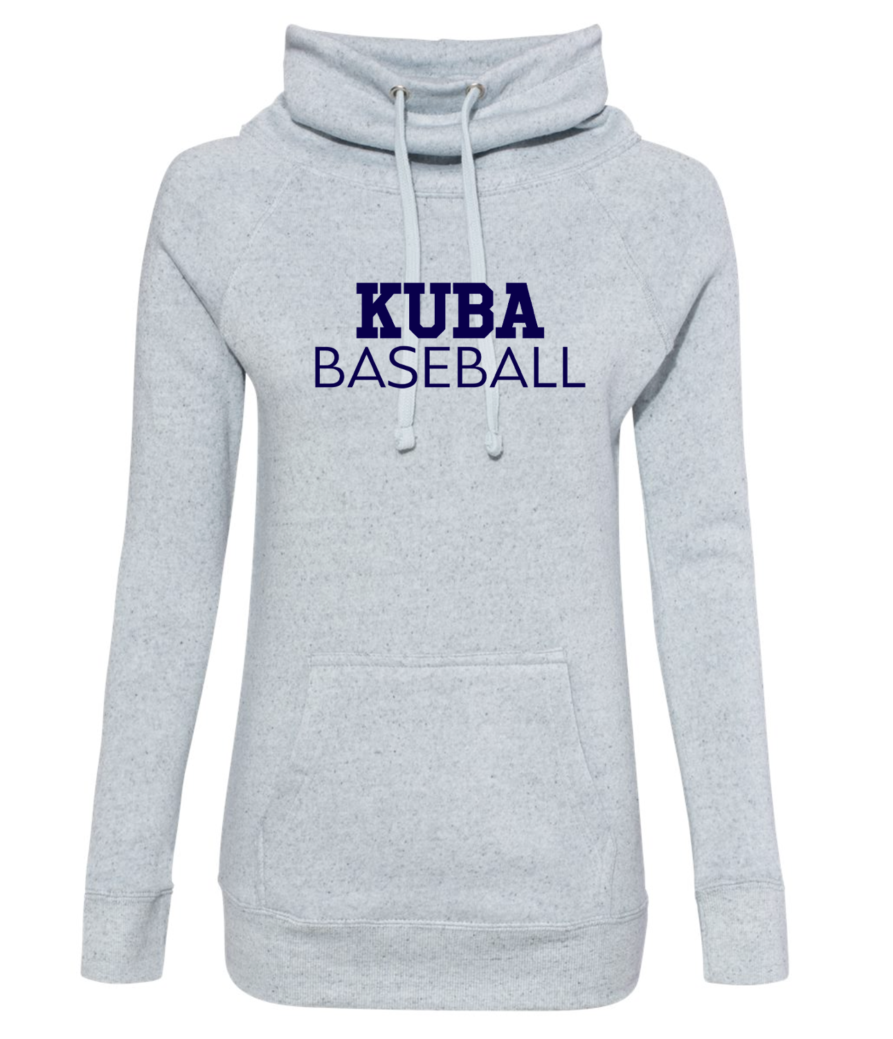Adult KUBA Baseball Ladies Cowl Neck Hood