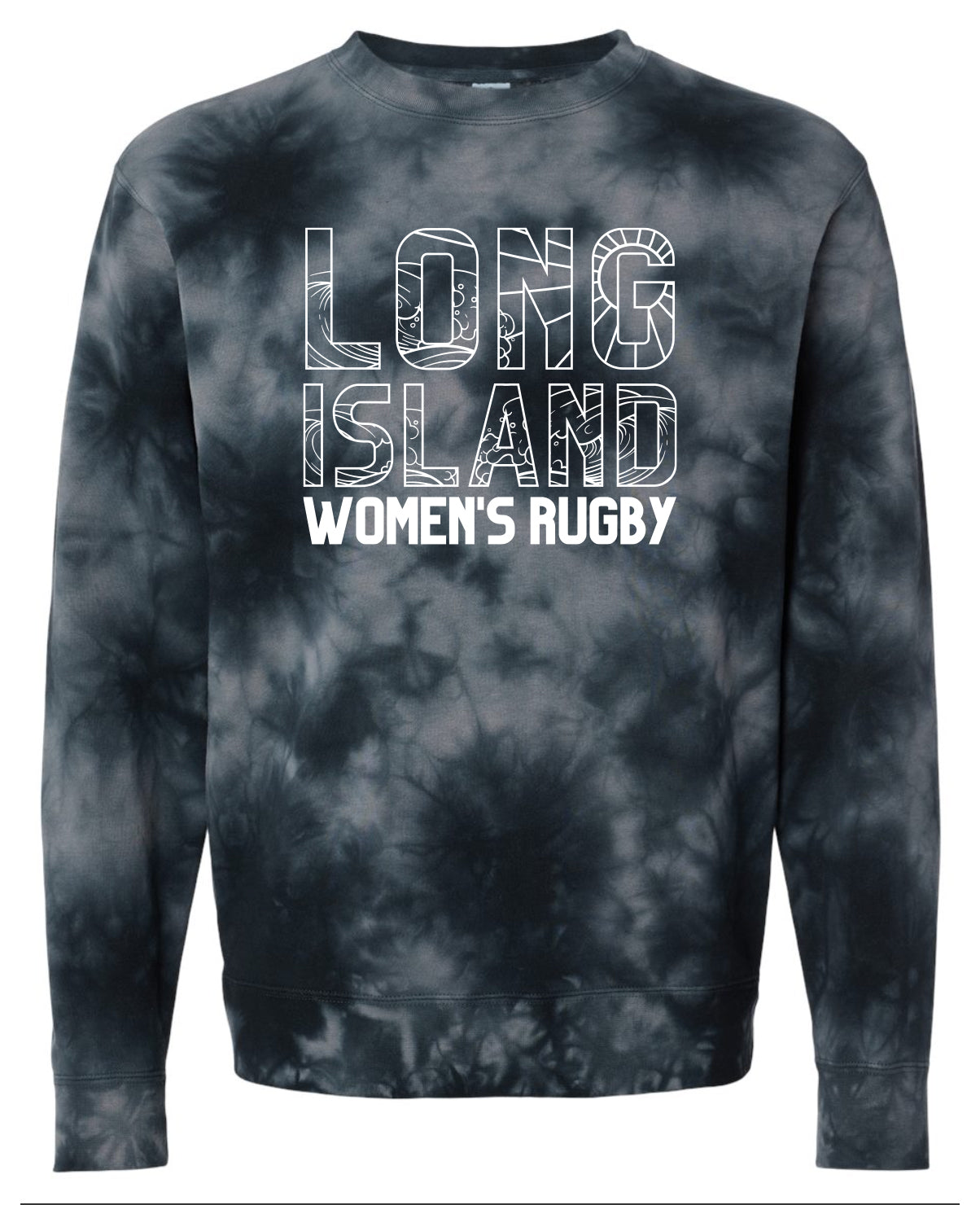 Women's Rugby Long Island Tie Dye Pullover