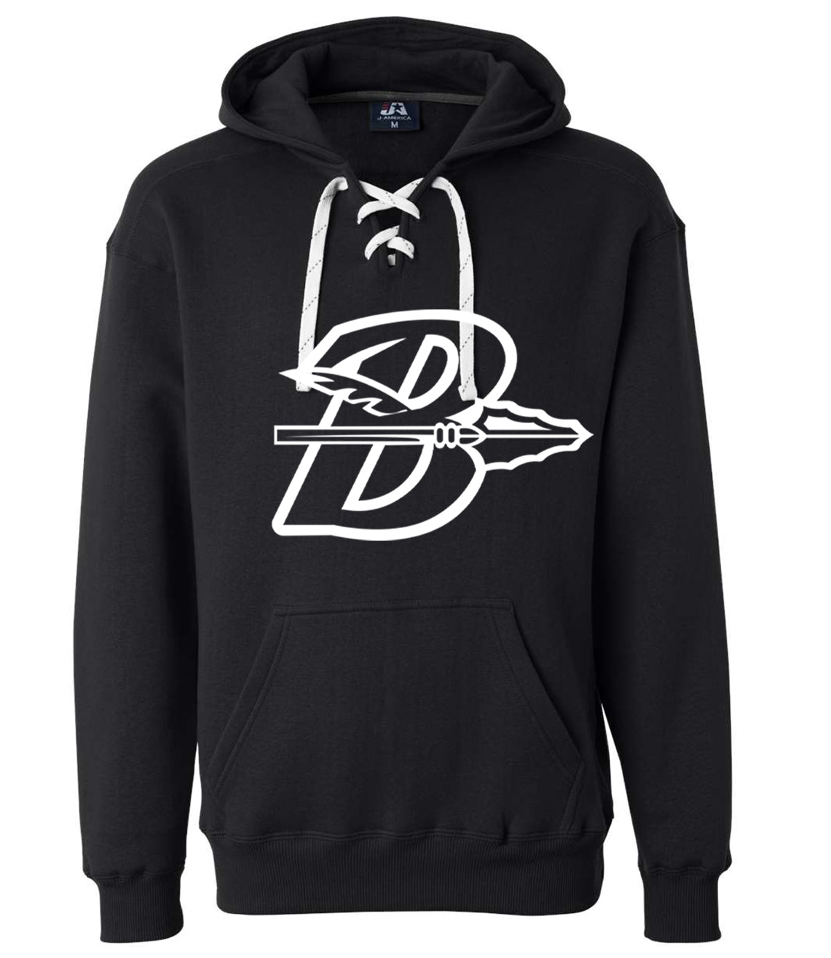 Adult Bellmore Braves Big B Hockey Hoodies