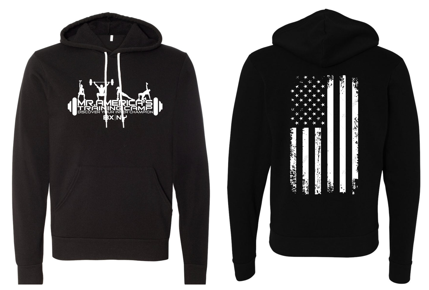 Mr. America's Fitness Pullover Hoodies 3719