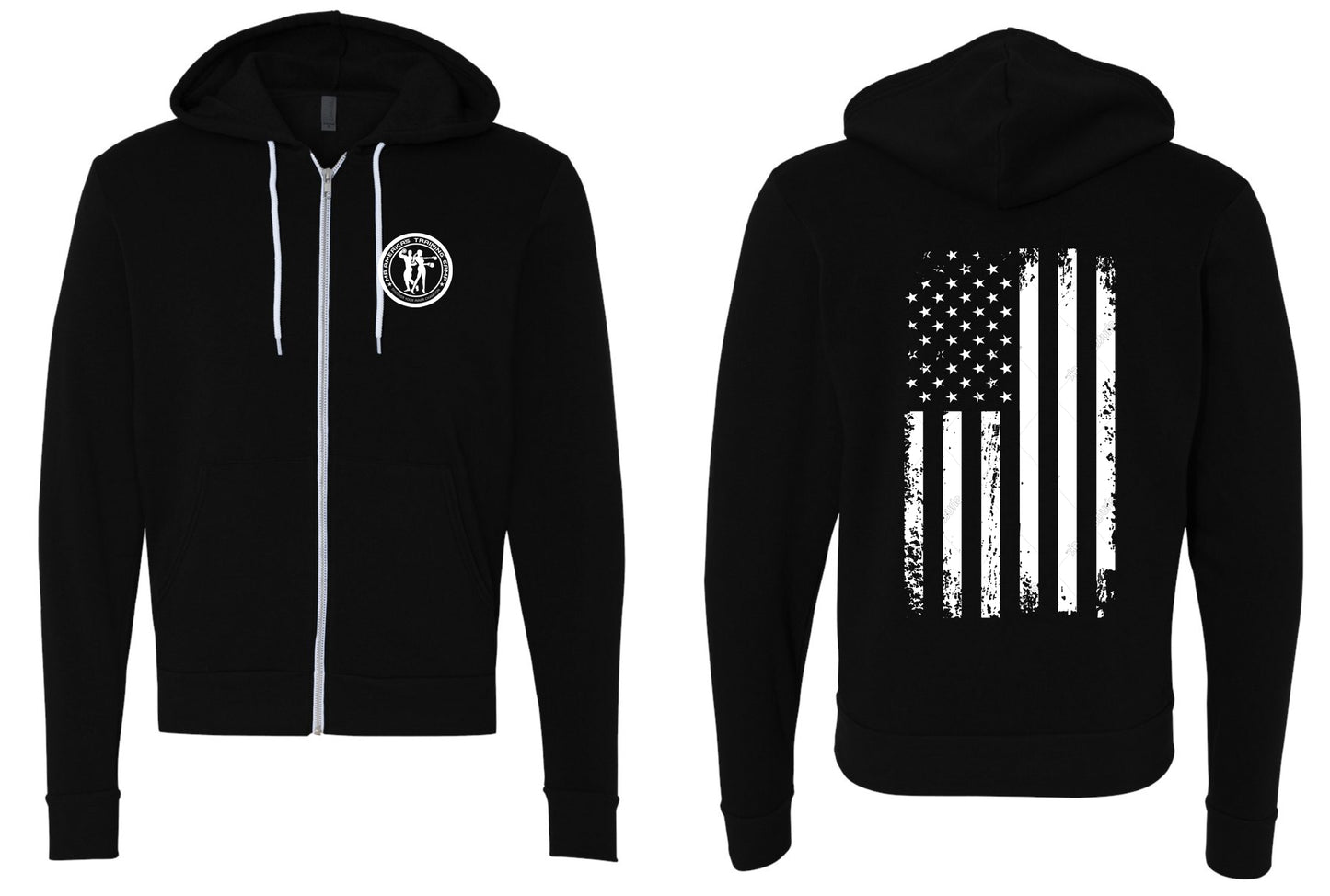 Mr. America's Fitness Zip Up Hoodies 3739