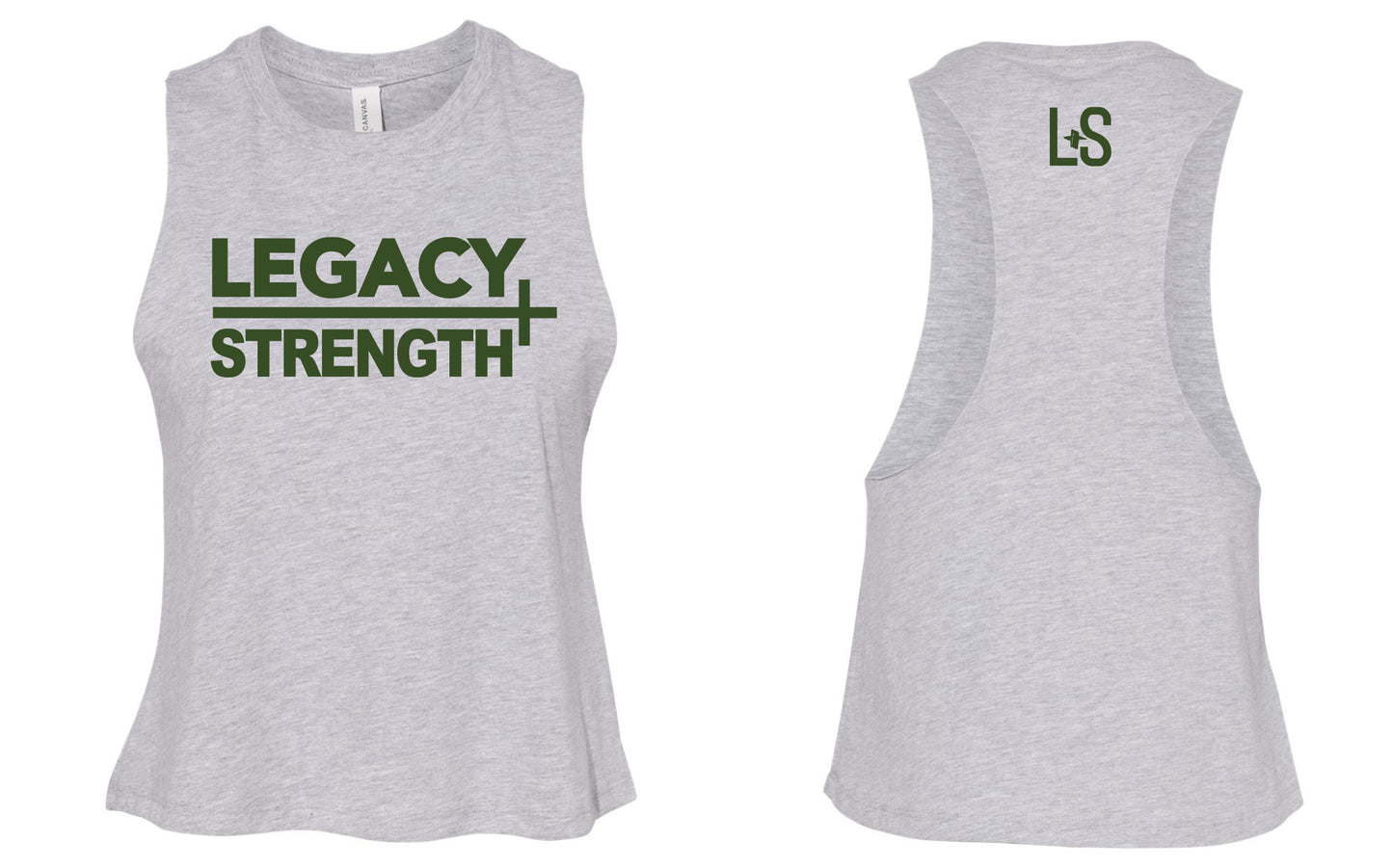 Legacy + Strength Ladies Cropped Muscle 6682