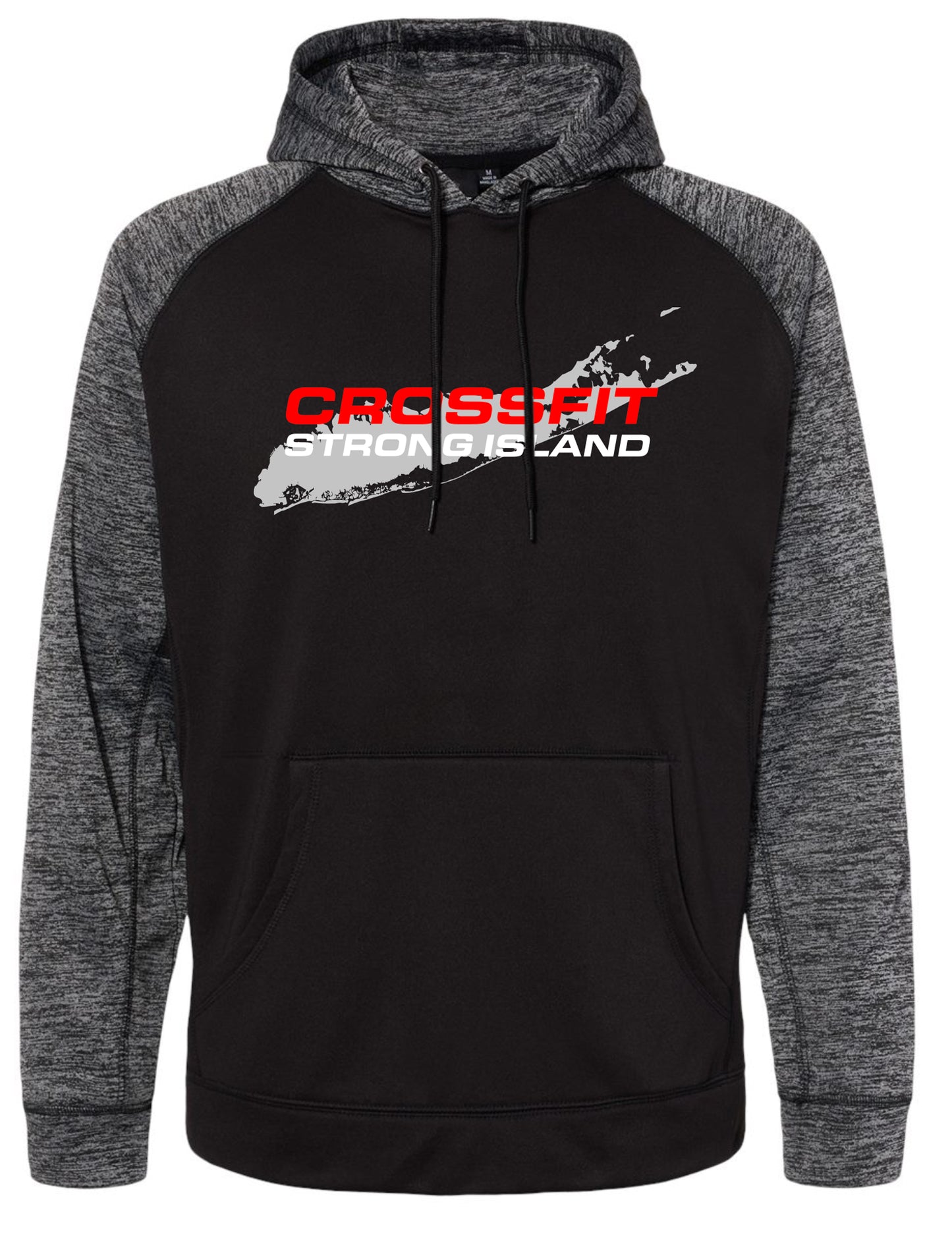 CrossFit Strong Island Performance Raglan Pullover Sweatshirt 8670