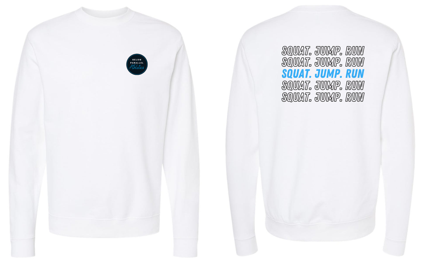 Below Parallel Crew Neck Sweatshirt