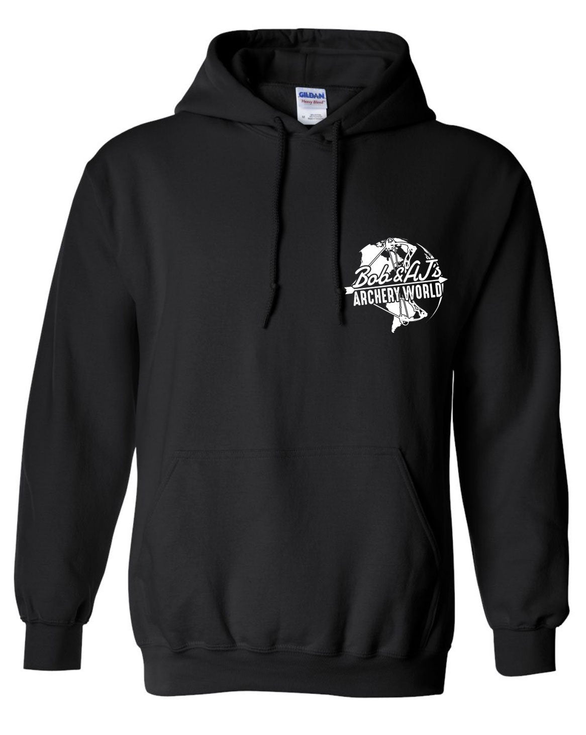 Bob And AJ Archery Unisex Hoodie White Logo
