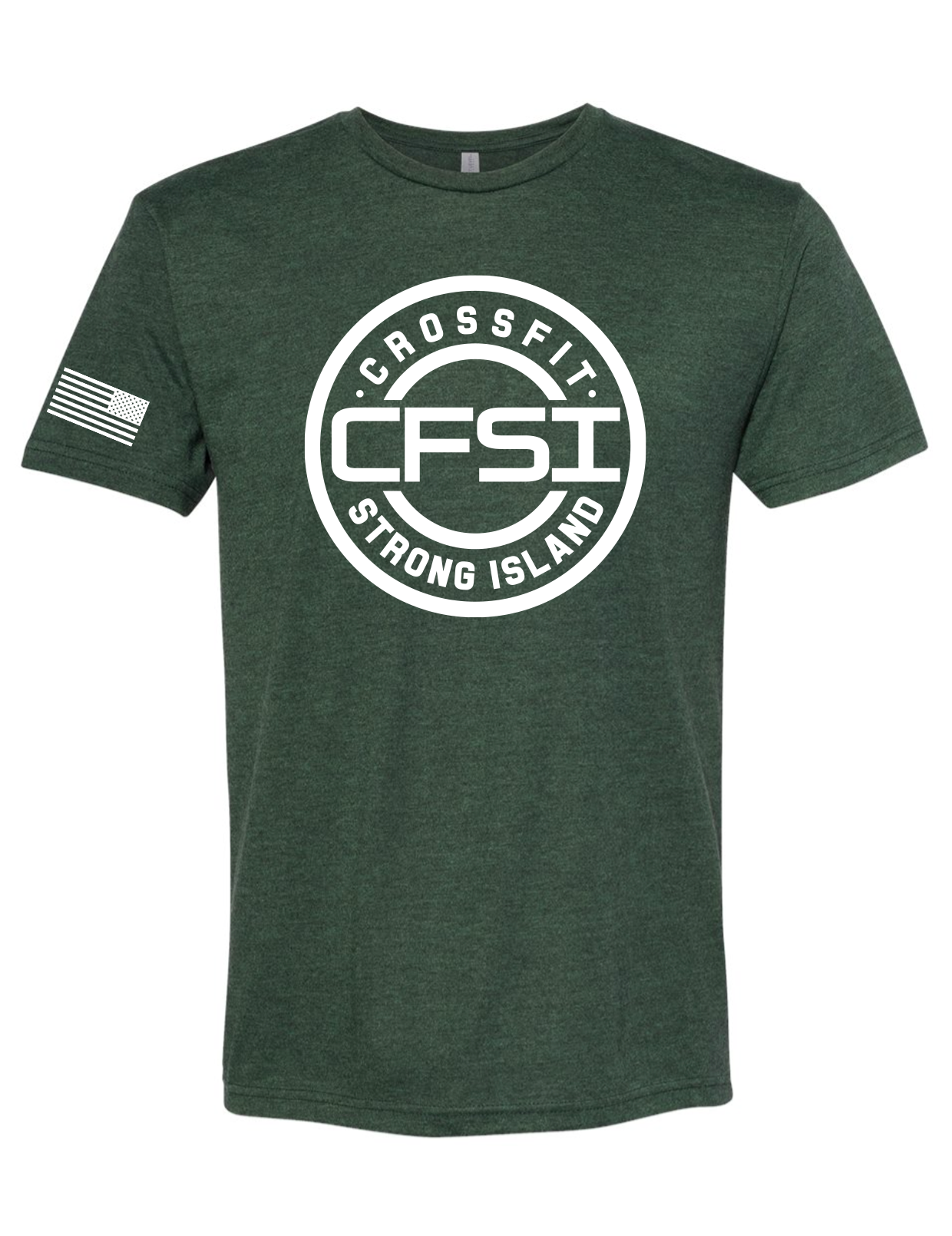 CrossFit Strong Island Men Tee Big Circle 6010