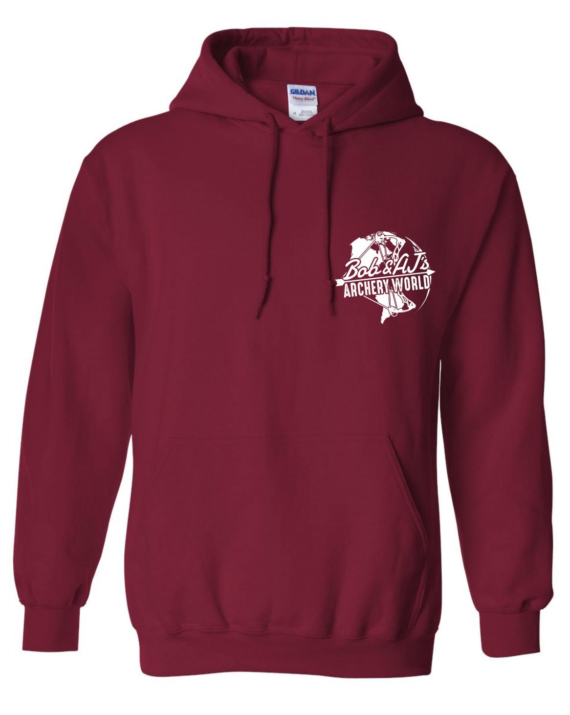 Bob And AJ Archery Unisex Hoodie White Logo