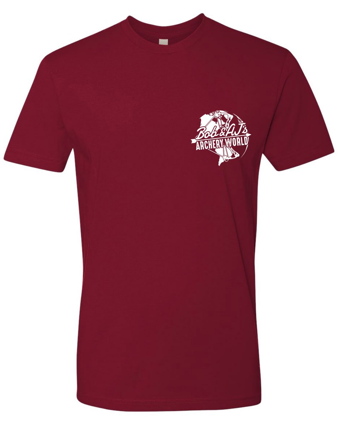 Bob And AJ Archery Men's Tee White Logo