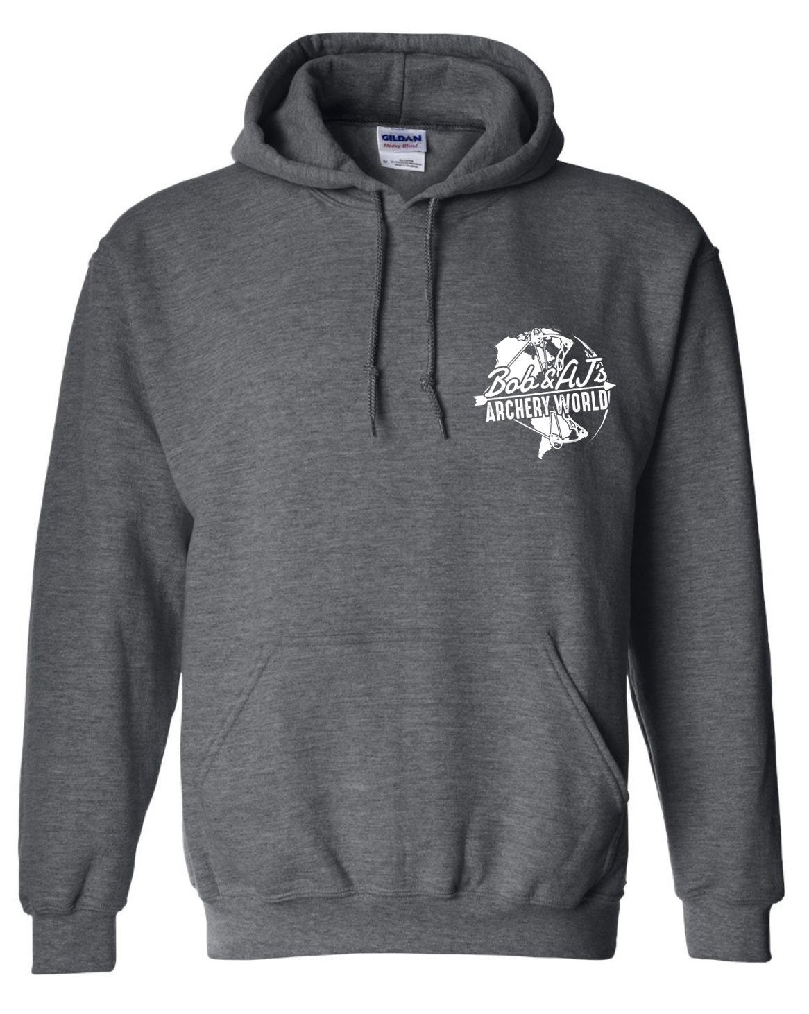 Bob And AJ Archery Unisex Hoodie White Logo