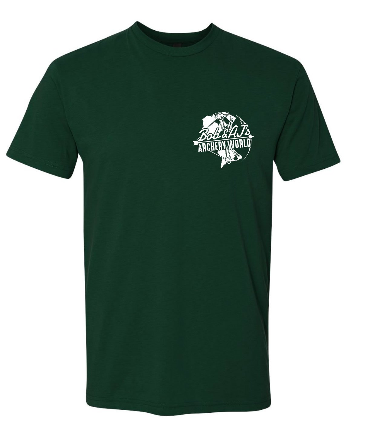 Bob And AJ Archery Men's Tee White Logo